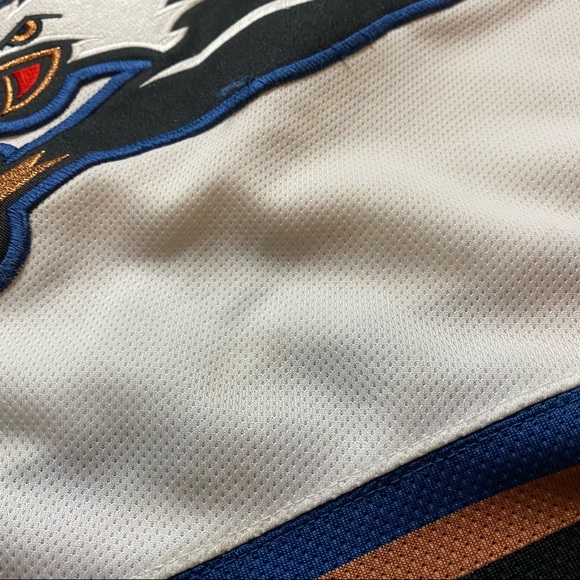 Vintage NHL Washington Capitals Jersey Mens XL White Pro Player 2001-2002 - Picture 11 of 12